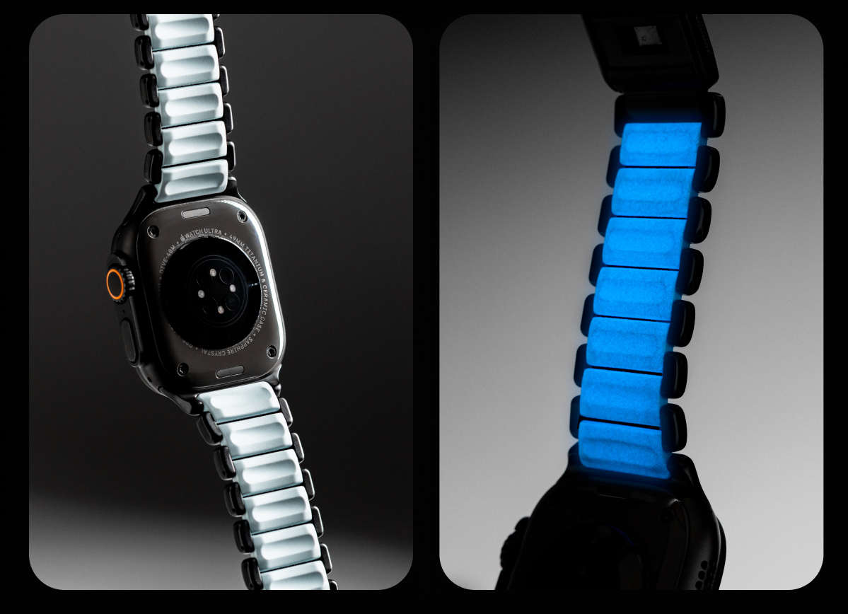 New Year, New Band. We're kicking off 2026 with a new Limited Edition colorway for your favorite band. Say hello to Icy Blue Glow Stratos Band. Shop Now.