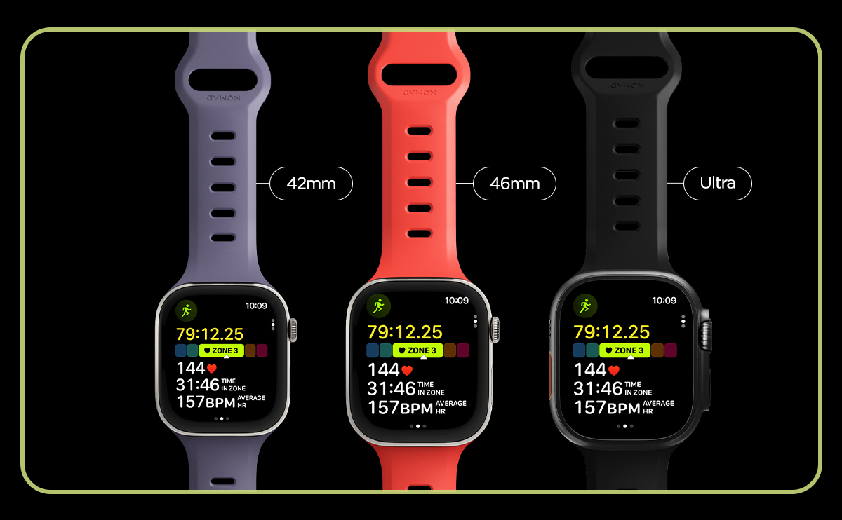 Get the Perfect Fit. No two wrists are the same. That's why Tempo comes in 3 sizes, each designed to match the frame of your watch for a balanced, tailored fit. Shop Your Perfect Fit.