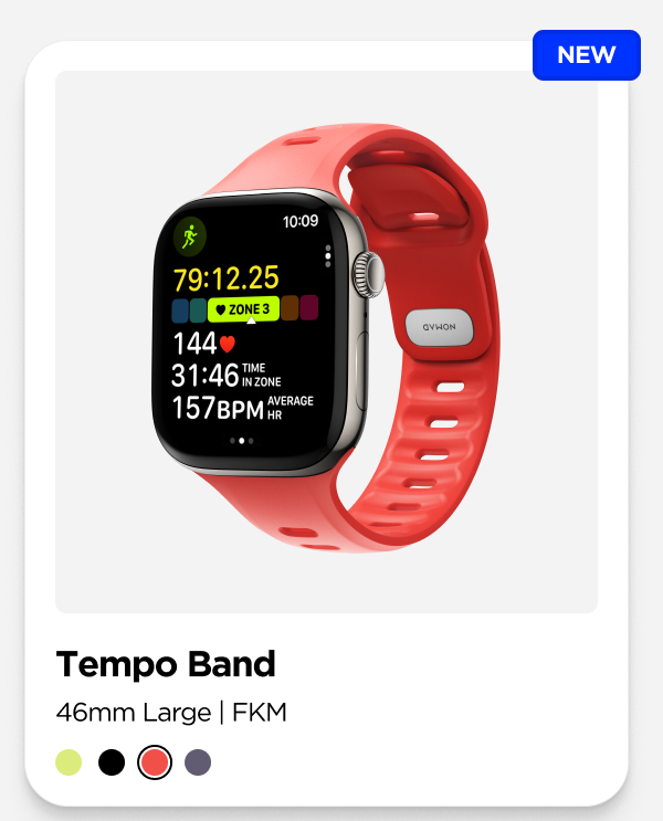 Tempo Band. 46mm Large. FKM. Crush