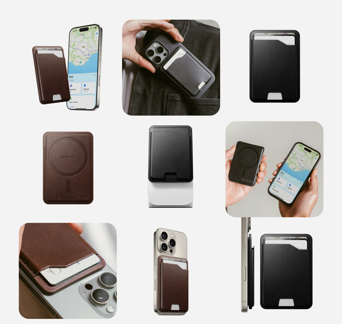 Designed to give you peace of mind. This isn't just a wallet; it's a tool designed to keep what matters most. Safe and always within reach. Built from the ground up, Leather Mag Wallet delivers peace of mind you can count on every single day. Easy Find My Tracking. Hand-Tanned Horween Leather. Secure MagSafe Attachment. Ultra Slim Design. Shop Now.