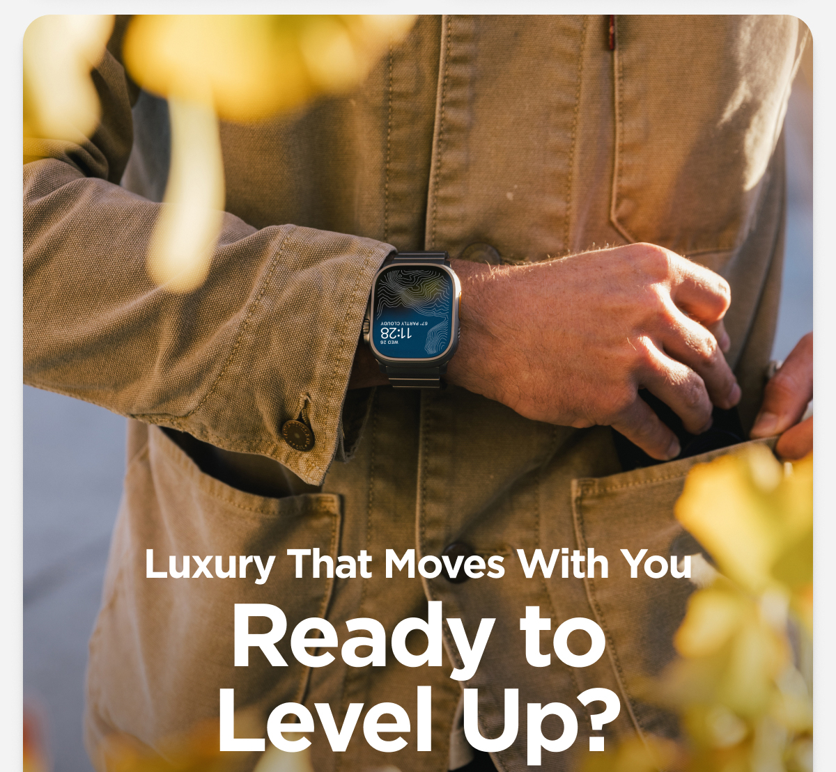 Luxury That Moves With You. Ready to Level Up? Shop Now.