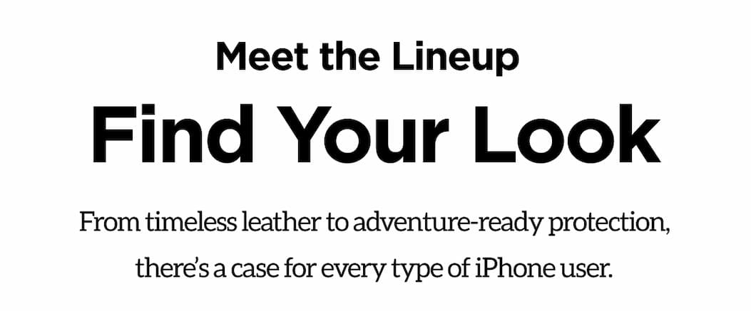 Meet the Lineup.