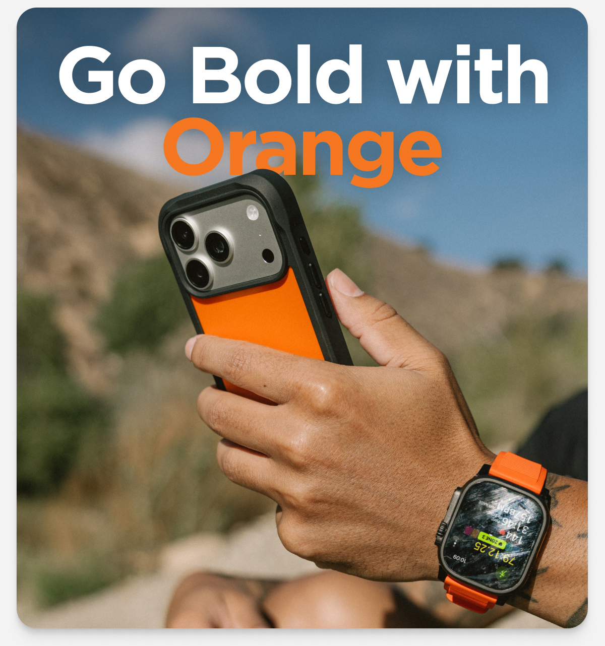 Go Bold with Orange.