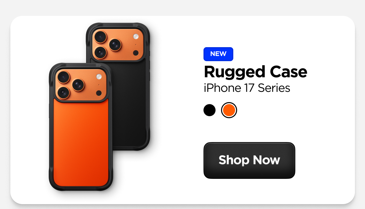 NEW. Rugged Case for iPhone 17 Series. Shop Now.