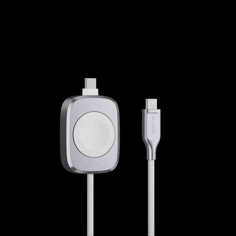 Now in White. Universal Cable for Apple Watch. Universal Cable just got a fresh new look. With a white nylon weave and silver electroplated USB-C tips, you can now match your cable to your setup. Shop now.