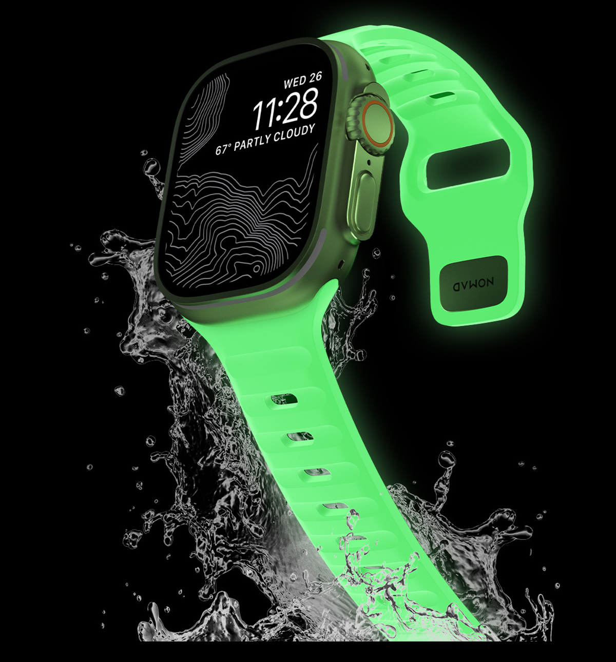 Unleash your Glow. Glow 2.0. Our fastest-selling band ever is back, and it's brighter than ever. Unleash your glow with Sport Band that changes from a classic pale green to a vibrant glowing green when going from day to night. It sold in record time last round. This is your chance to snag one before it disappears again.