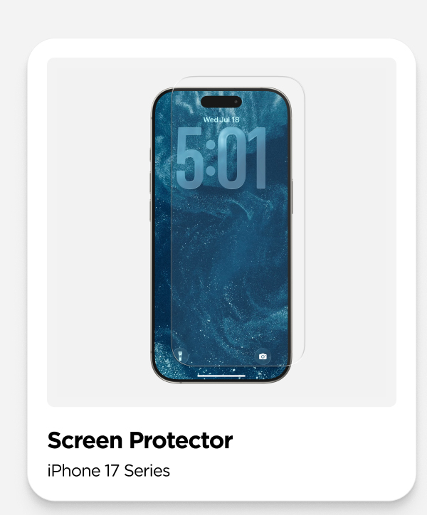Screen Protector for iPhone 17 Series.