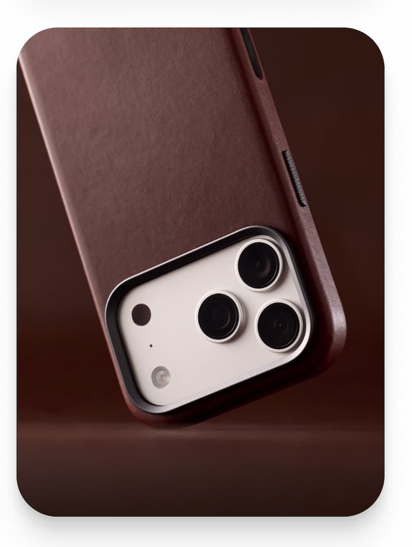 Traditional Leather Case. iPhone 18 Series.