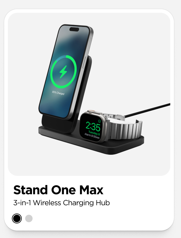 Stand One Max. 3-in-1 Wireless Charging Hub