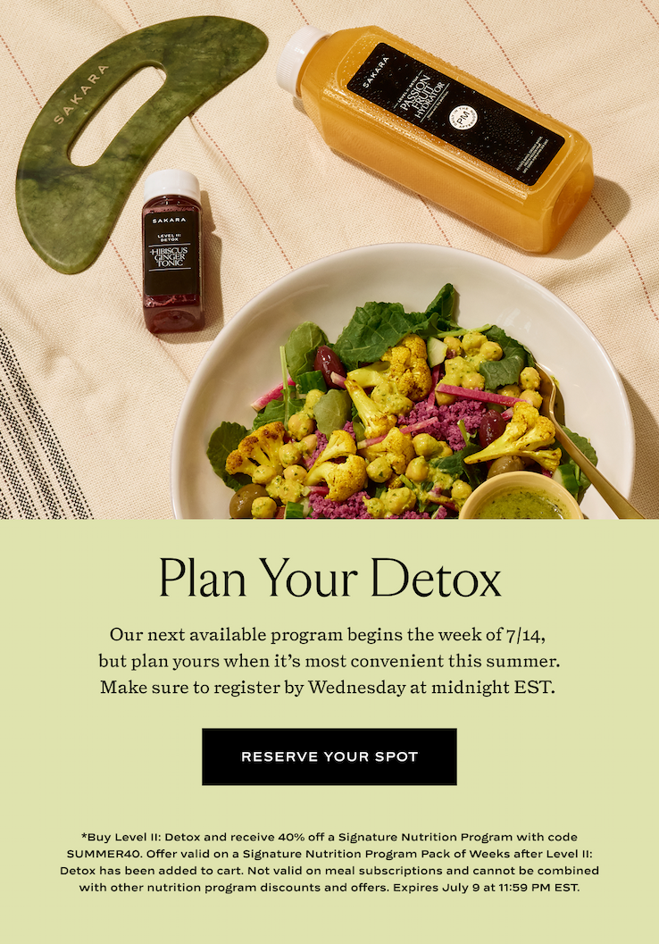 Plan Your Detox