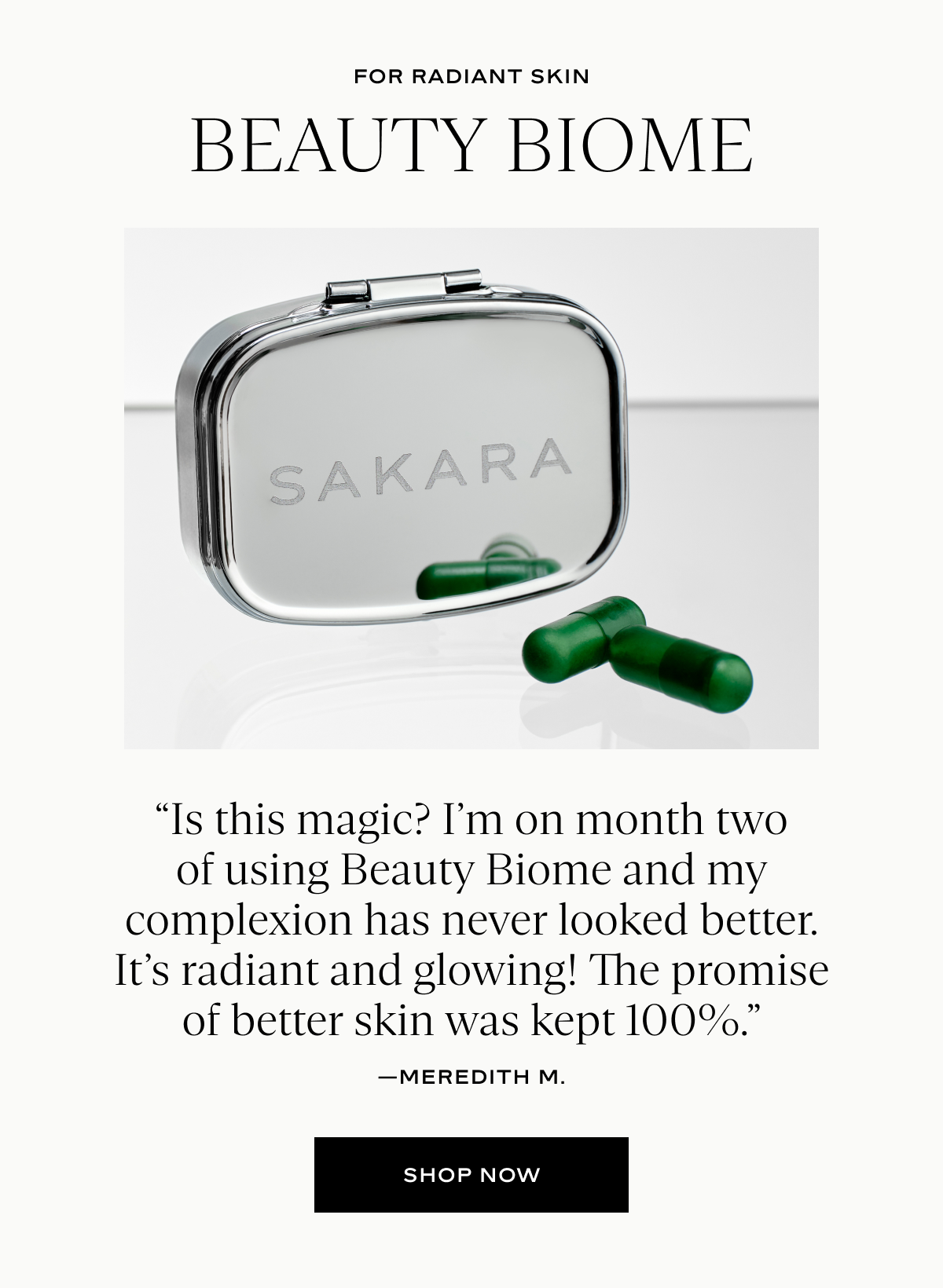 For Radiant Skin: Beauty Biome