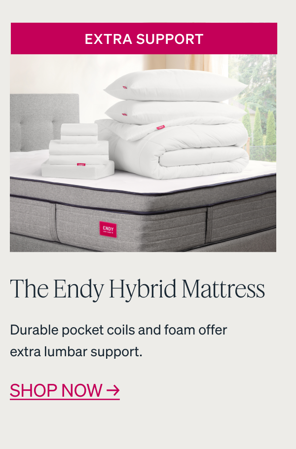 The Endy Hybrid Mattress