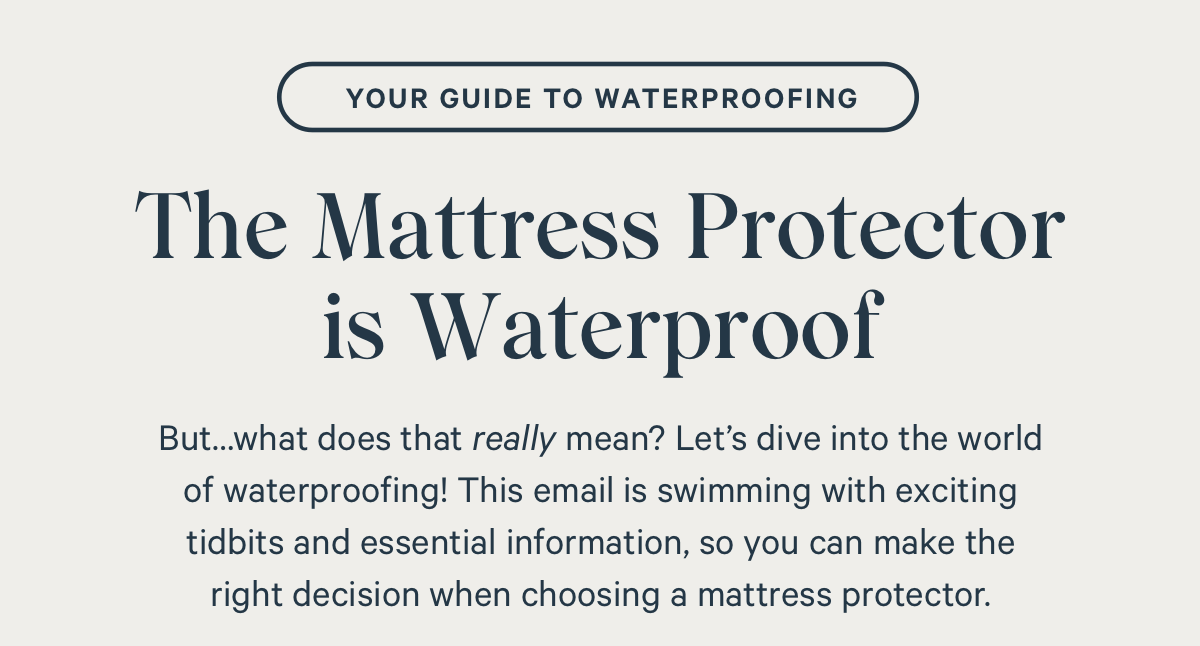 Did you know THIS about our mattress protector? 😮 Endy