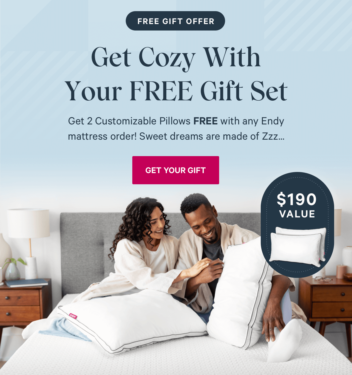 Two free pillows? Now that