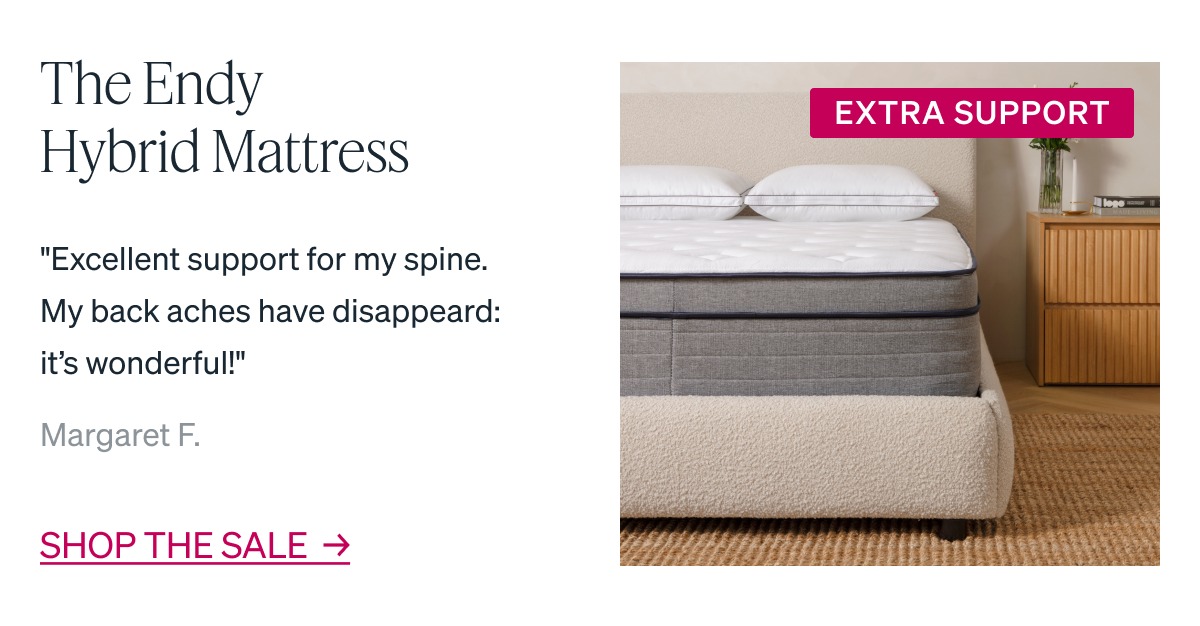 EXTRA SUPPORT Endy Hybrid Mattress