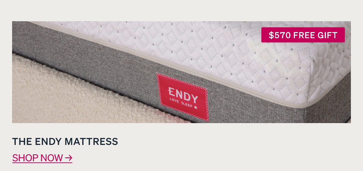 $570 FREE GIFT The Endy Mattress
