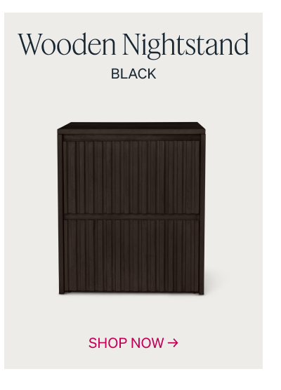 Wooden Nightstand