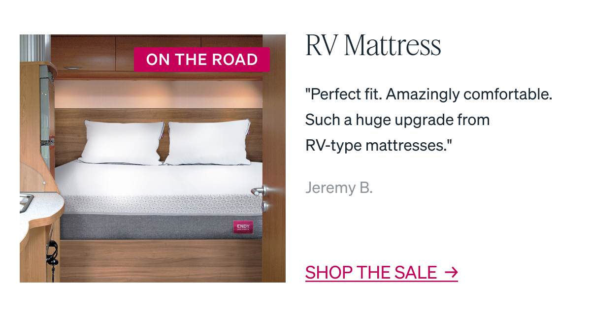 FOR THE ROAD RV Mattress