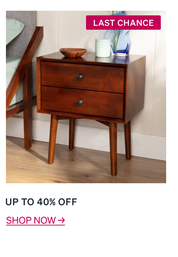 UP TO 40% OFF