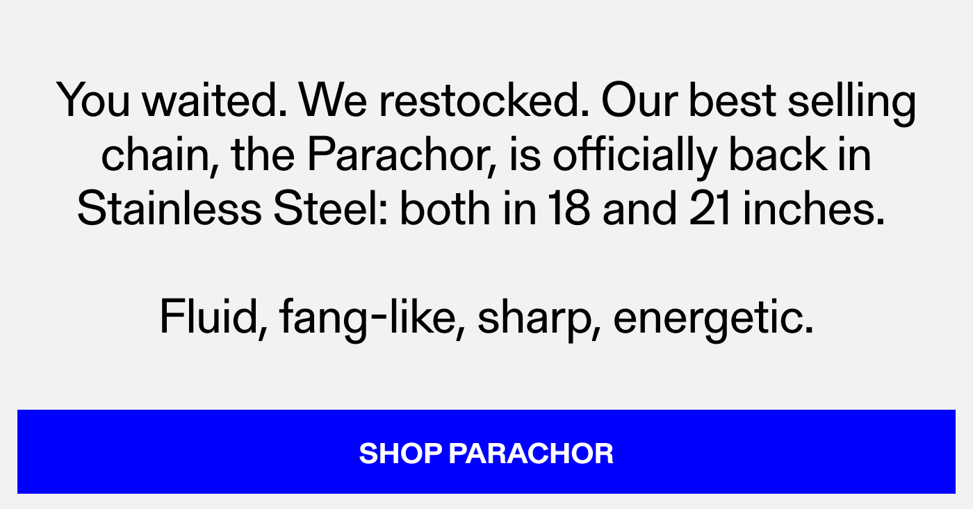 Shop Parachor
