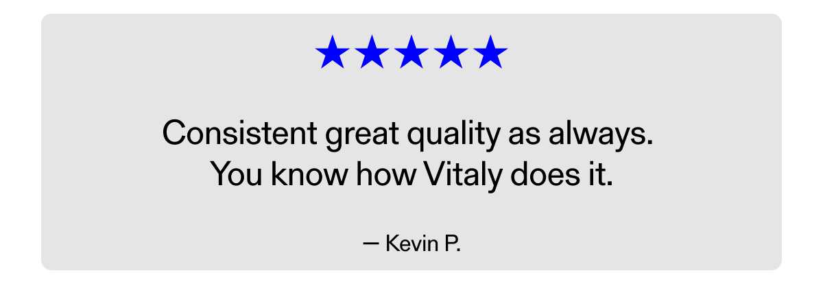 5 star reviews