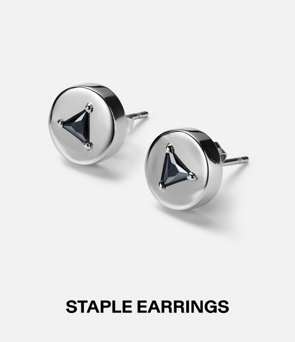 STAPLE EARRINGS