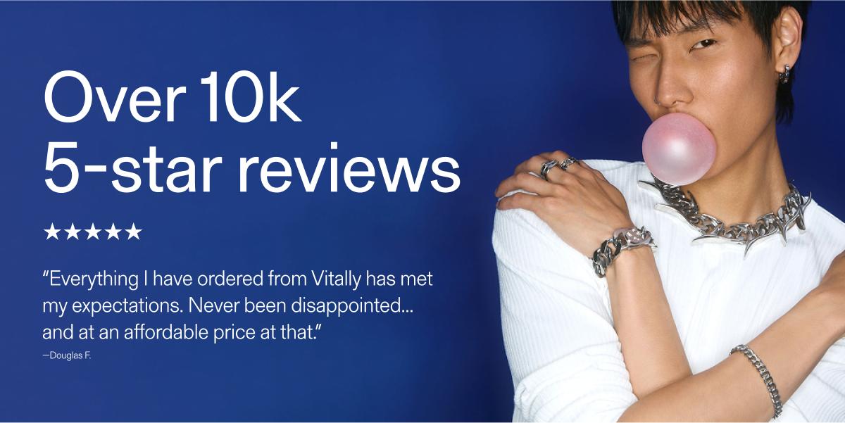 Over 10K 5-star Reviews