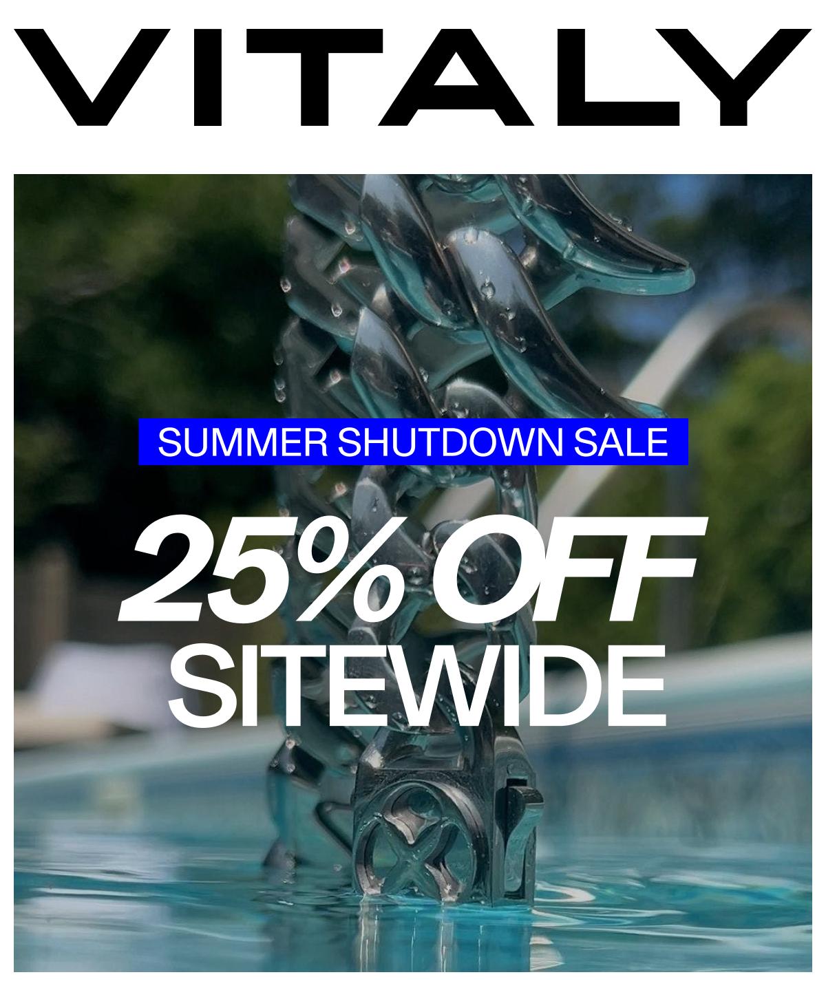 25% OFF SITEWIDE 25% OFF SITEWIDE