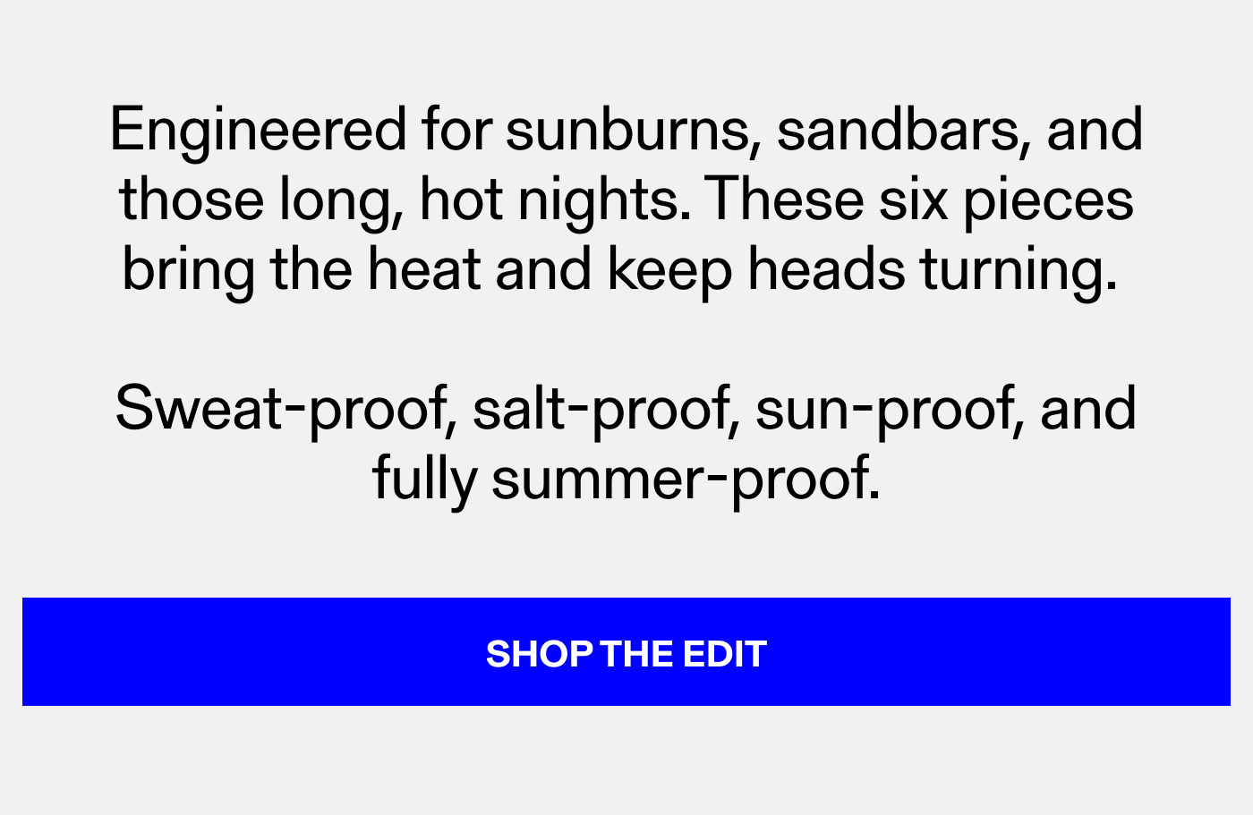 Shop The Edit