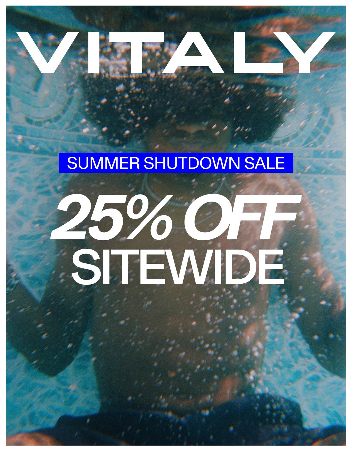 25% Off Sitewide