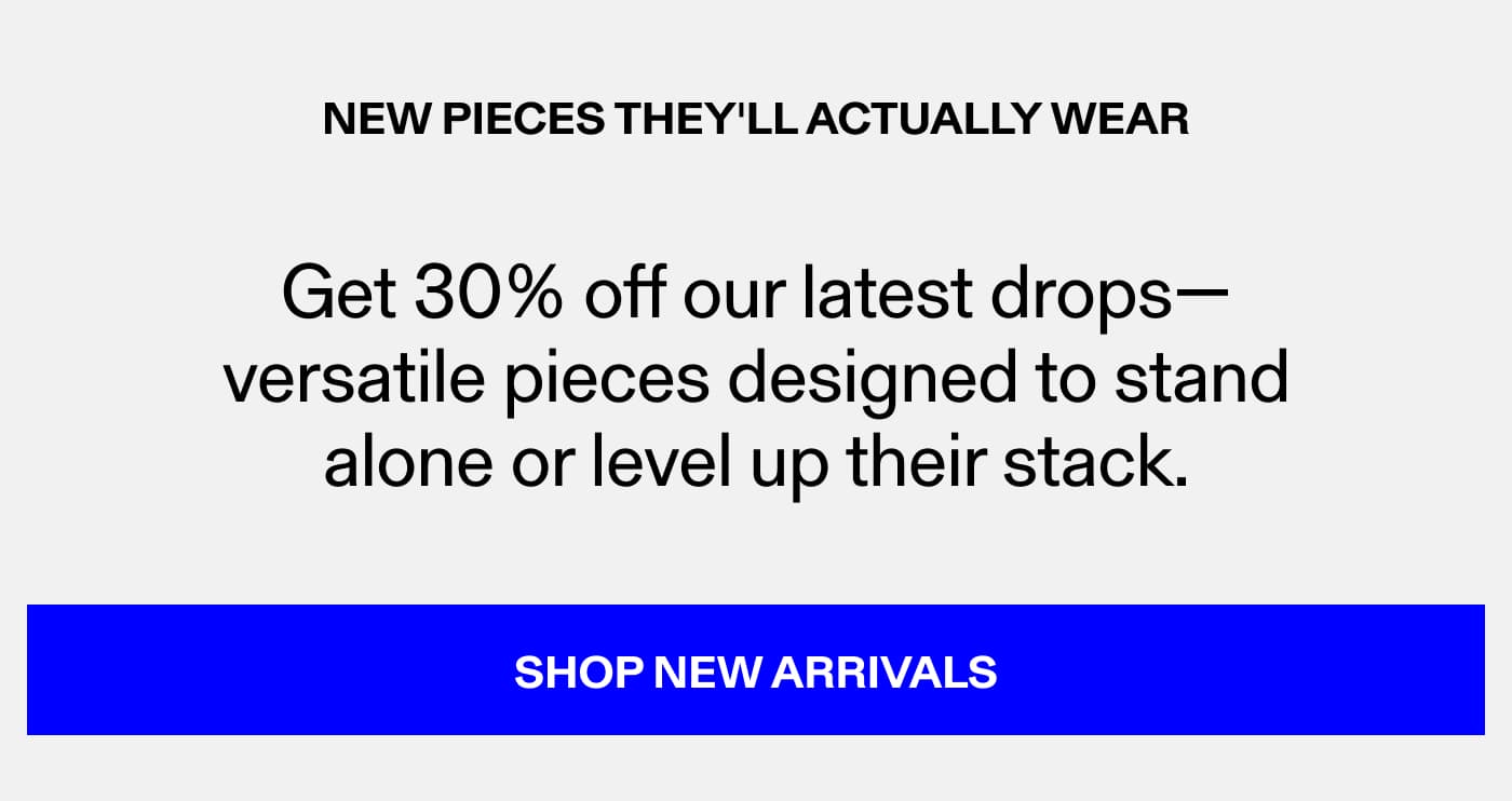 Shop New Arrivals