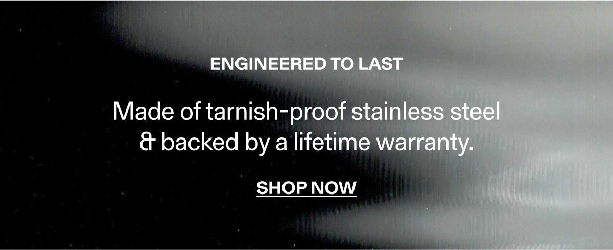 Lifetime Warranty