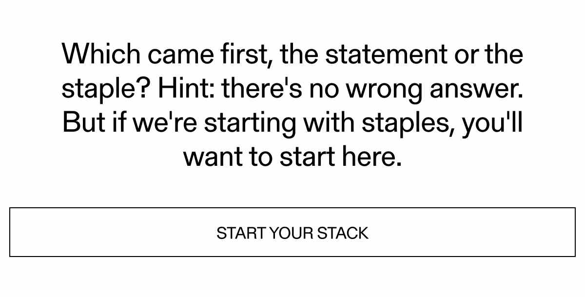 Start Your Stack