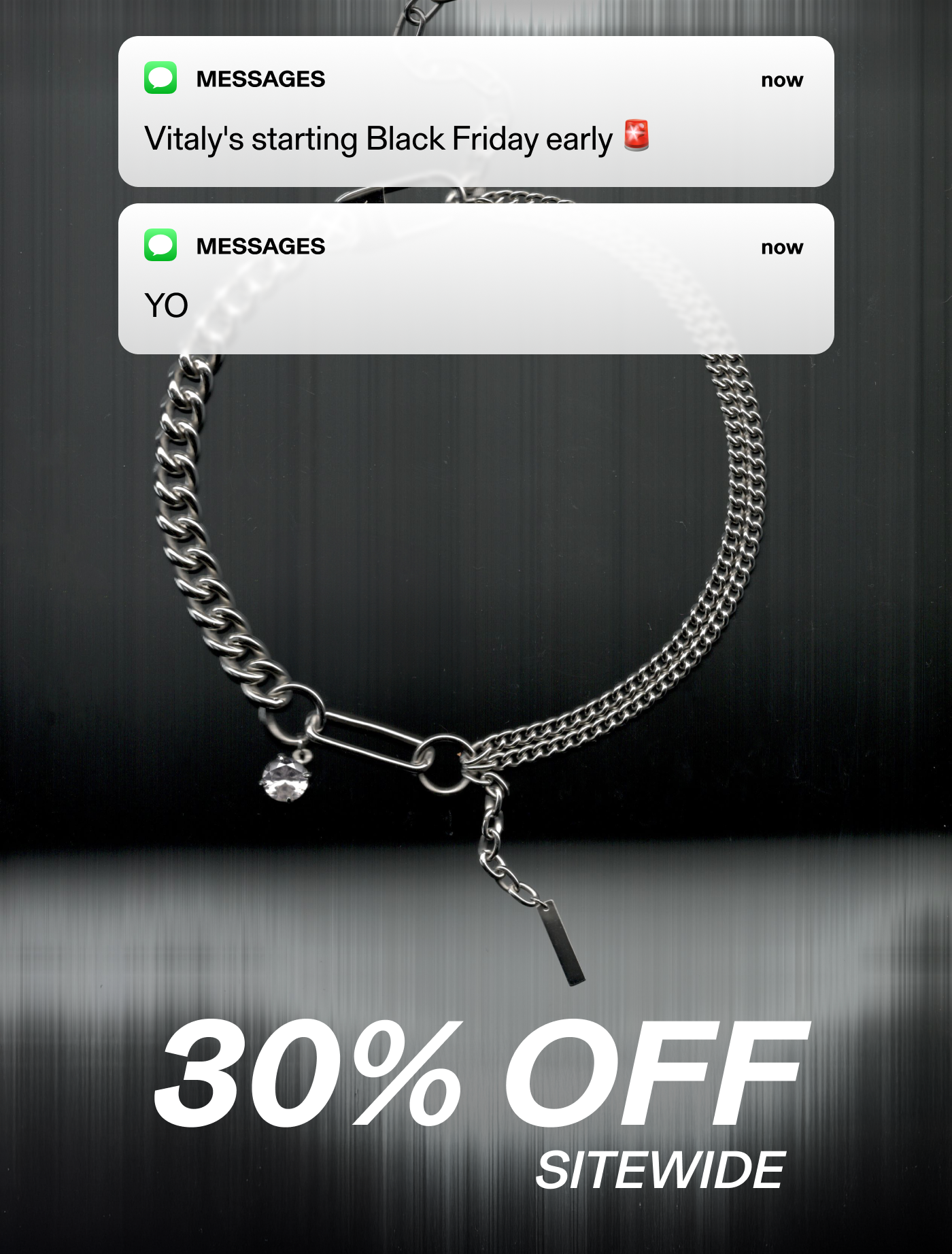 Black Friday 30% Off Sitewide