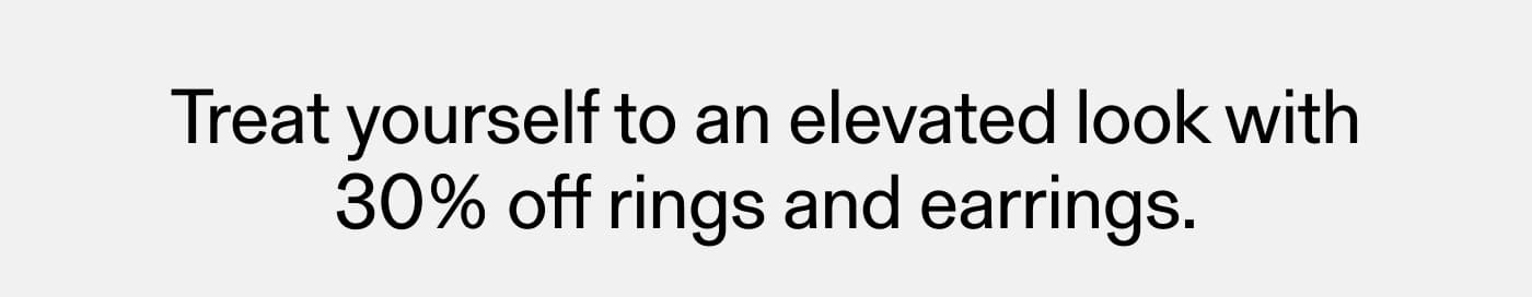 Treat yourself with 30% off