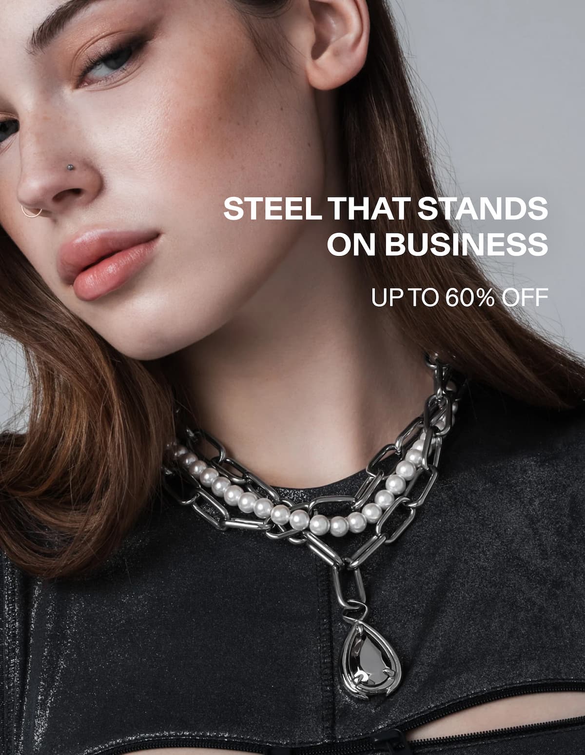STEEL THAT STANDS ON BUSINESS 60% OFF