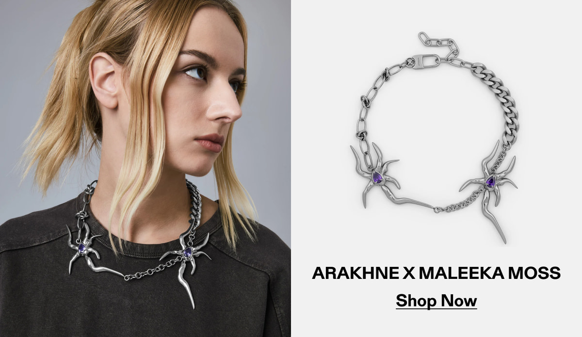 Arakhne x Maleeka Moss. Shop Now