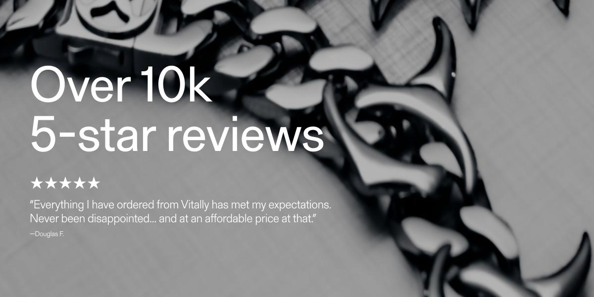 Over 10K 5-star Reviews