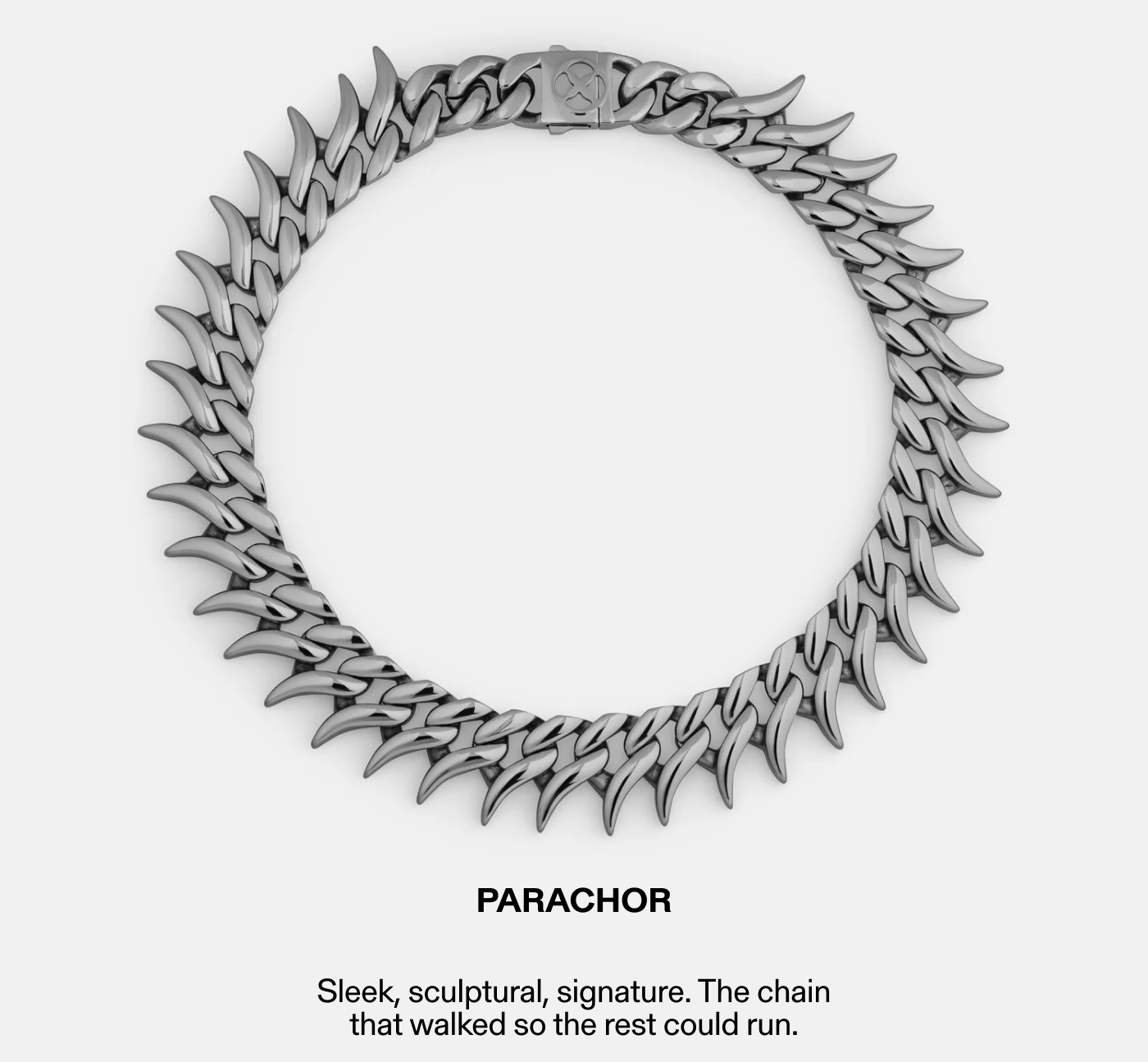 Parachor Chain: Stainless Steel