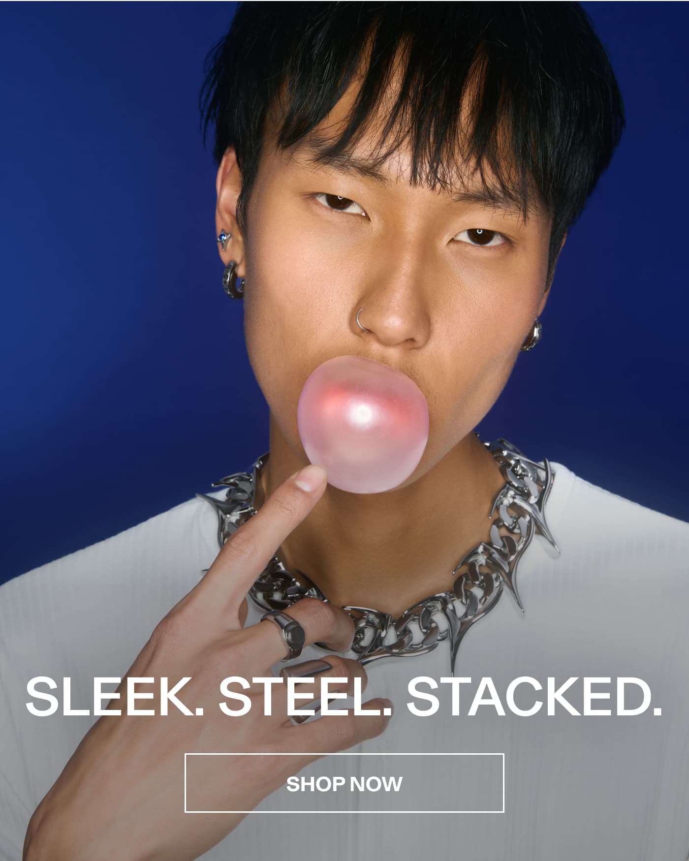 Sleek. Steel. Stacked. // Shop New
