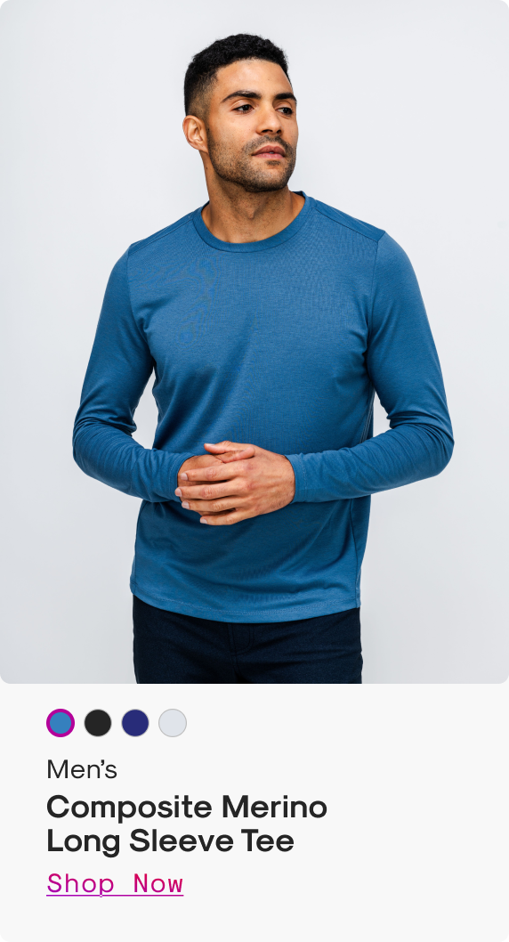 Men’s Composite Merino Long Sleeve Tee