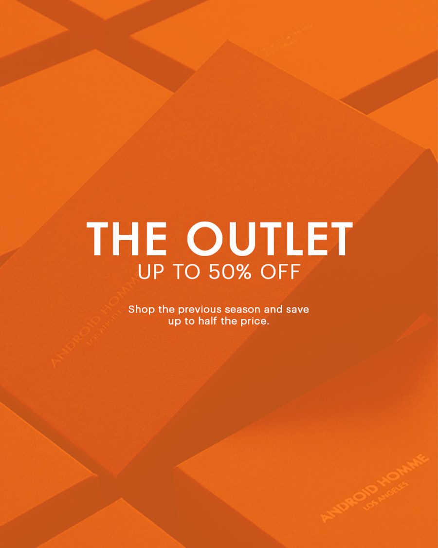 Your favourite Outlet styles this week. Android Homme