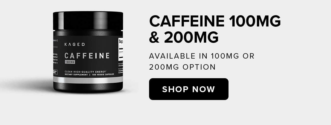 Caffeine 100mg  & 200mg Available in 100mg or  200mg option