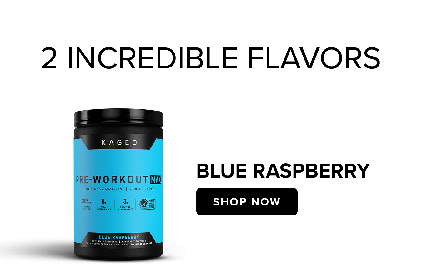 2 INCREDIBLE FLAVORS. BLUE RASPBERRY