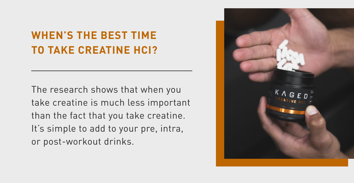 Not all creatine is created equal Kaged Muscle
