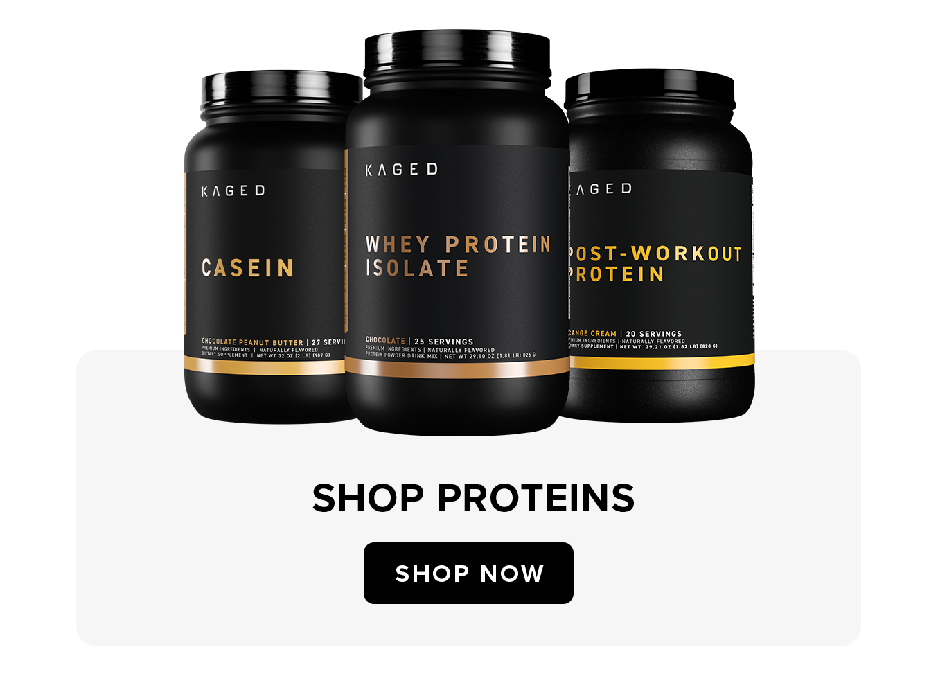 SHOP PROTEINS  SHOP NOW