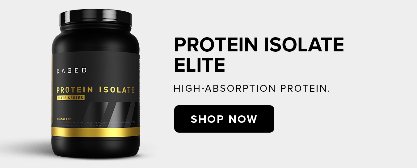 Protein Isolate  Elite High-absorption protein.