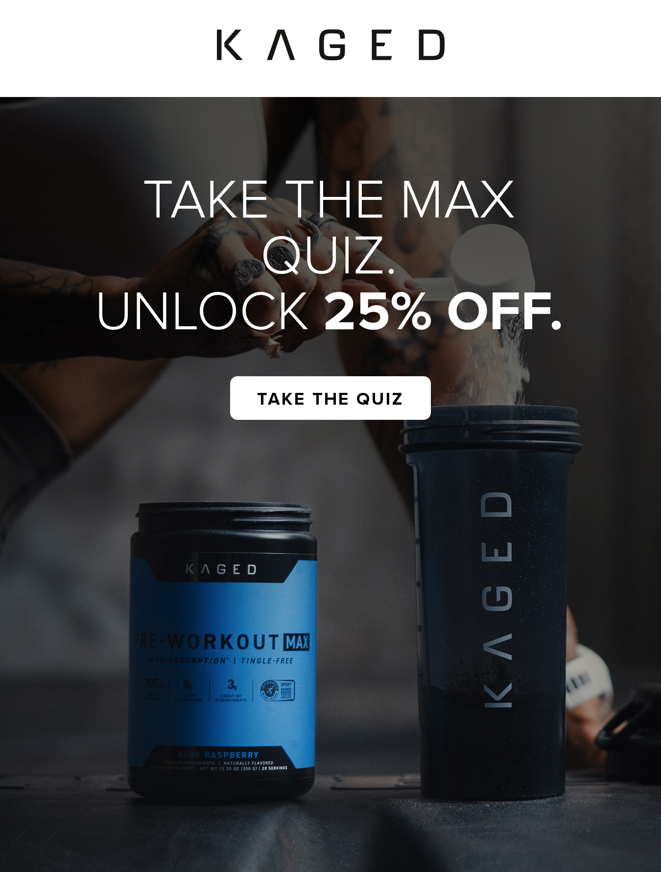 Take the MAX Quiz. Unlock 25% Off.