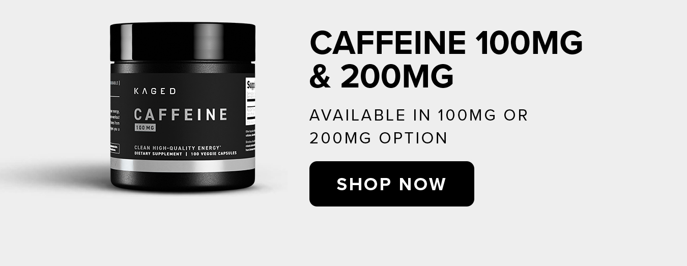 Caffeine 100mg  & 200mg Available in 100mg or  200mg option