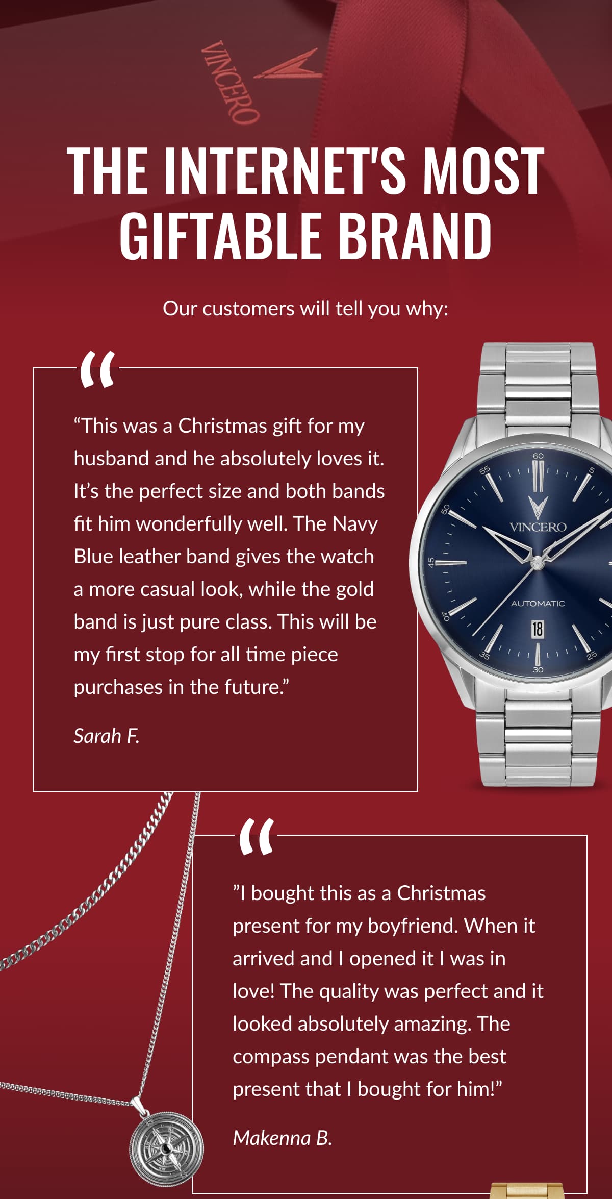 The Internet's Most Giftable Brand Our customers will tell you why: